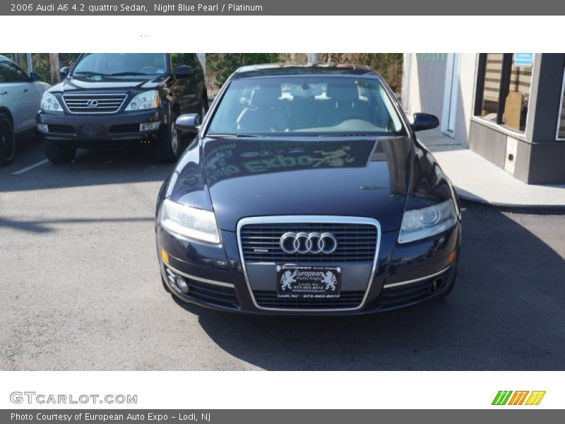 Night Blue Pearl / Platinum 2006 Audi A6 4.2 quattro Sedan