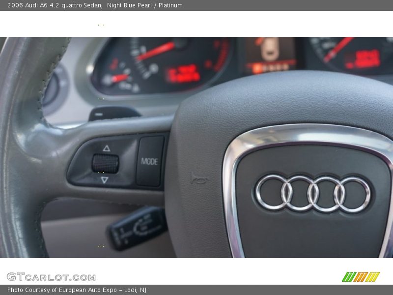 Night Blue Pearl / Platinum 2006 Audi A6 4.2 quattro Sedan