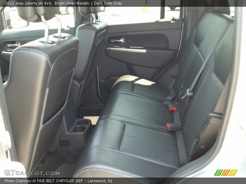 Bright Silver Metallic / Dark Slate Gray 2012 Jeep Liberty Jet 4x4