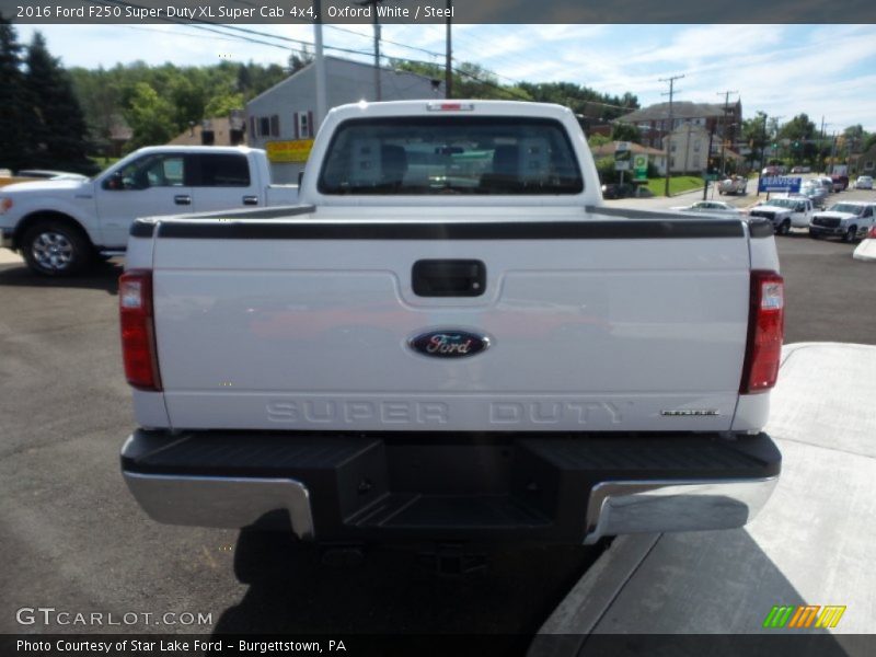 Oxford White / Steel 2016 Ford F250 Super Duty XL Super Cab 4x4