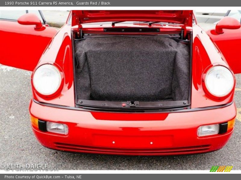 Guards Red / Black 1993 Porsche 911 Carrera RS America