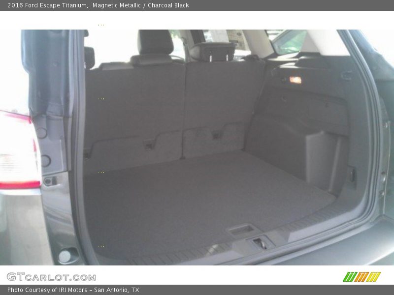 Magnetic Metallic / Charcoal Black 2016 Ford Escape Titanium
