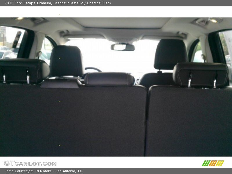 Magnetic Metallic / Charcoal Black 2016 Ford Escape Titanium