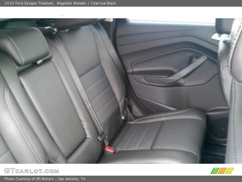 Magnetic Metallic / Charcoal Black 2016 Ford Escape Titanium