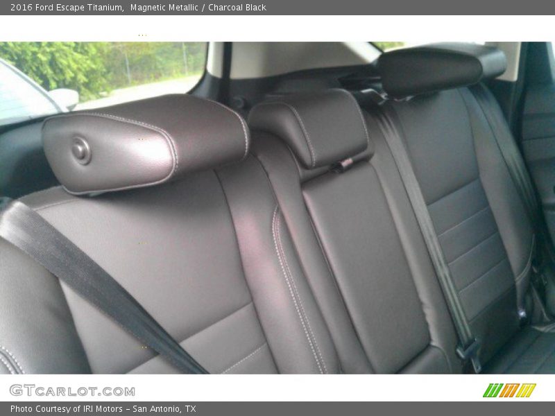 Magnetic Metallic / Charcoal Black 2016 Ford Escape Titanium
