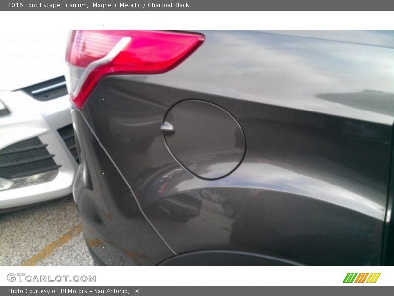 Magnetic Metallic / Charcoal Black 2016 Ford Escape Titanium