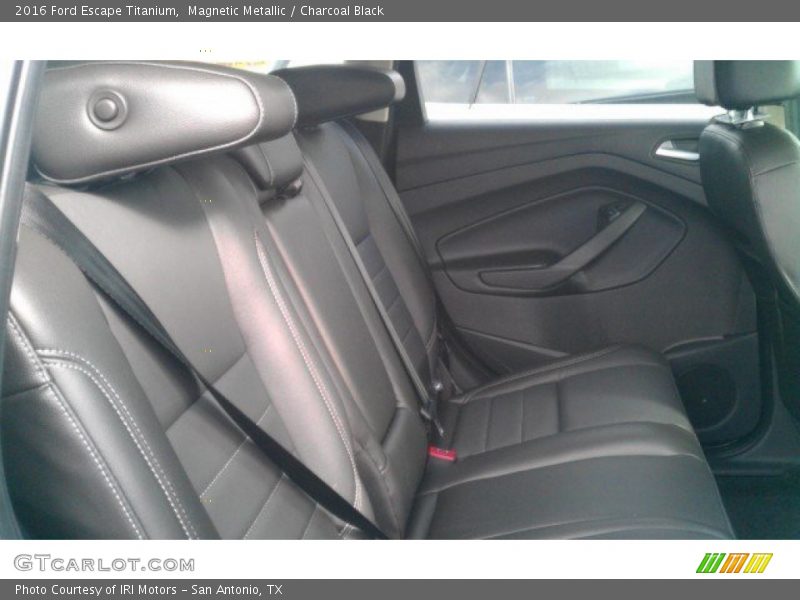 Magnetic Metallic / Charcoal Black 2016 Ford Escape Titanium