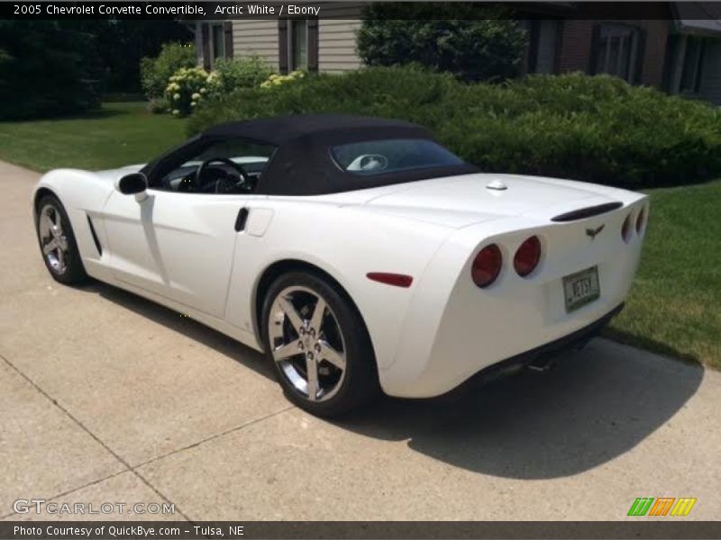 Arctic White / Ebony 2005 Chevrolet Corvette Convertible