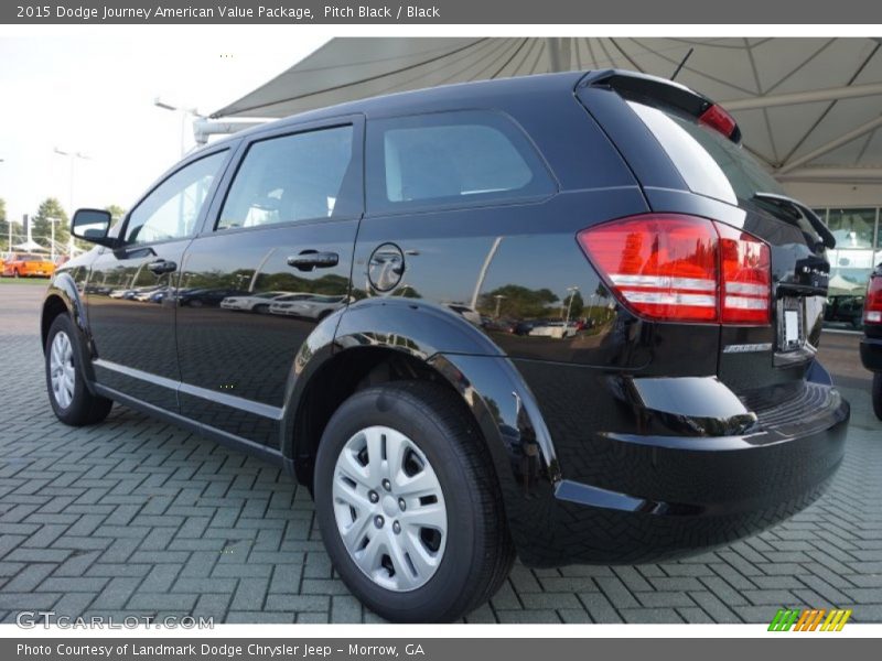 Pitch Black / Black 2015 Dodge Journey American Value Package