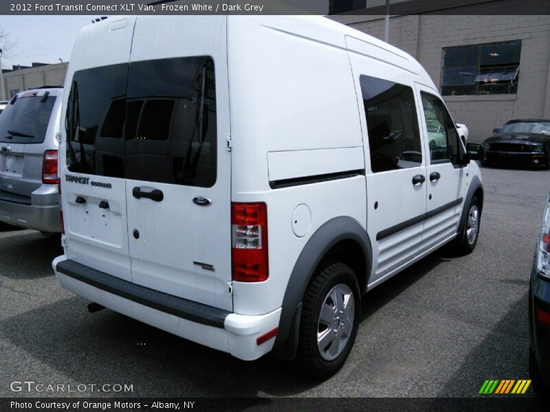 Frozen White / Dark Grey 2012 Ford Transit Connect XLT Van