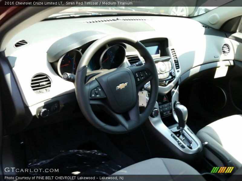 Siren Red Tintcoat / Medium Titanium 2016 Chevrolet Cruze Limited LT