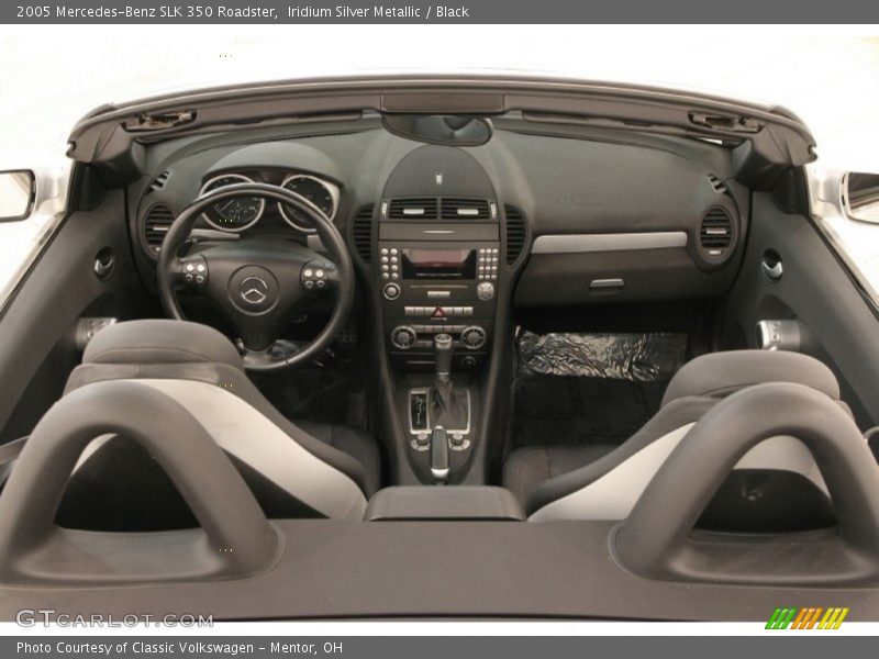 Iridium Silver Metallic / Black 2005 Mercedes-Benz SLK 350 Roadster