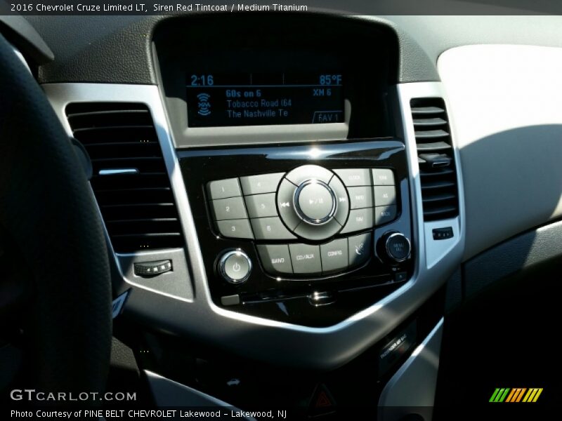 Siren Red Tintcoat / Medium Titanium 2016 Chevrolet Cruze Limited LT