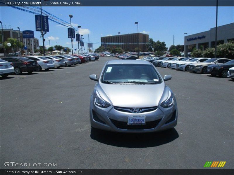 Shale Gray / Gray 2016 Hyundai Elantra SE