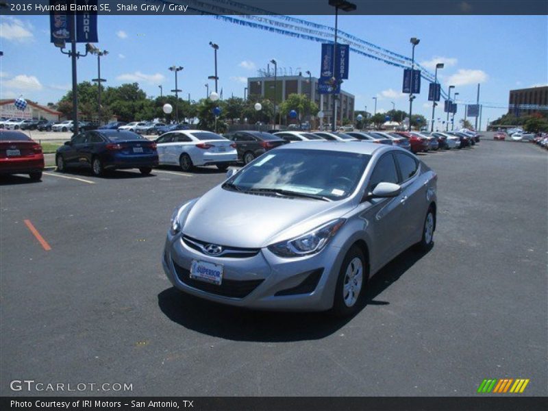 Shale Gray / Gray 2016 Hyundai Elantra SE