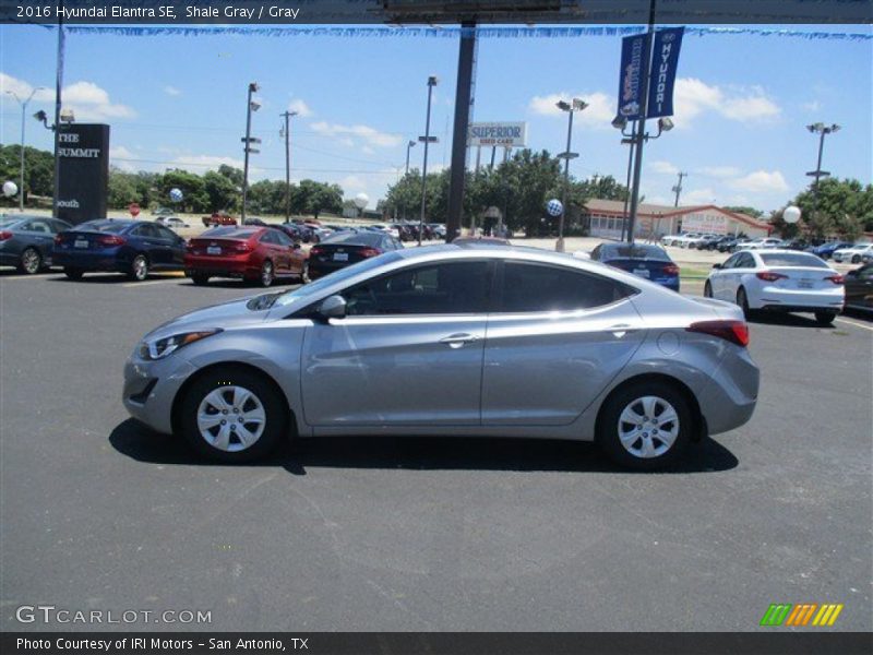 Shale Gray / Gray 2016 Hyundai Elantra SE