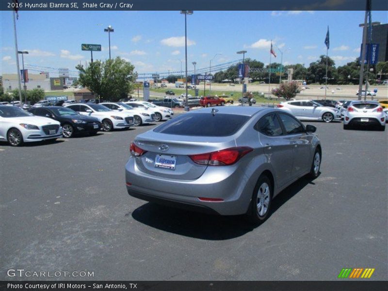 Shale Gray / Gray 2016 Hyundai Elantra SE