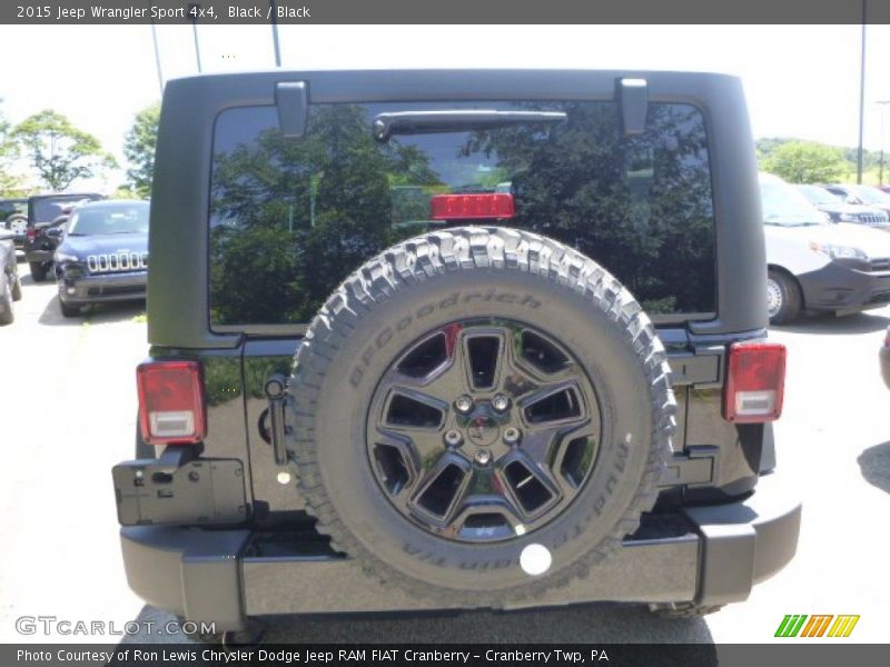 Black / Black 2015 Jeep Wrangler Sport 4x4