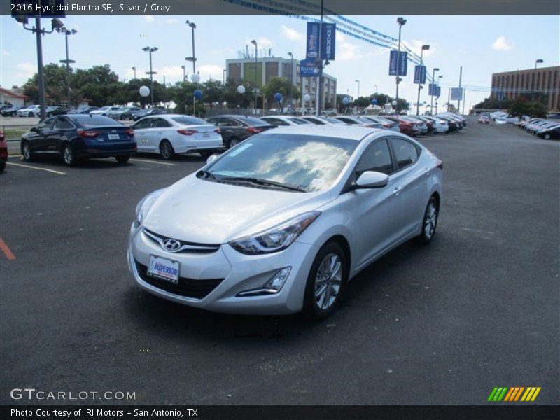 Silver / Gray 2016 Hyundai Elantra SE