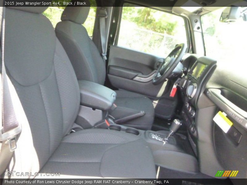 Black / Black 2015 Jeep Wrangler Sport 4x4