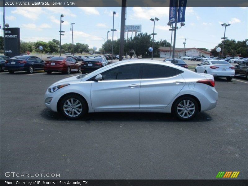 Silver / Gray 2016 Hyundai Elantra SE