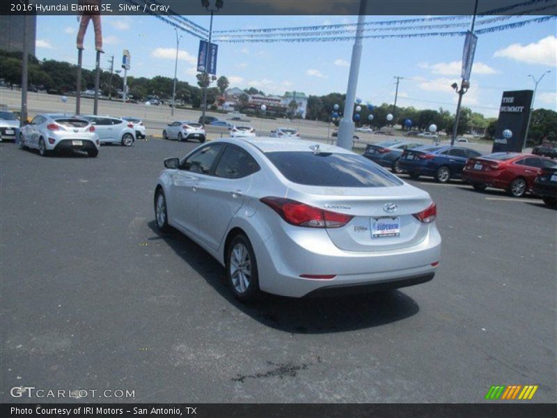 Silver / Gray 2016 Hyundai Elantra SE