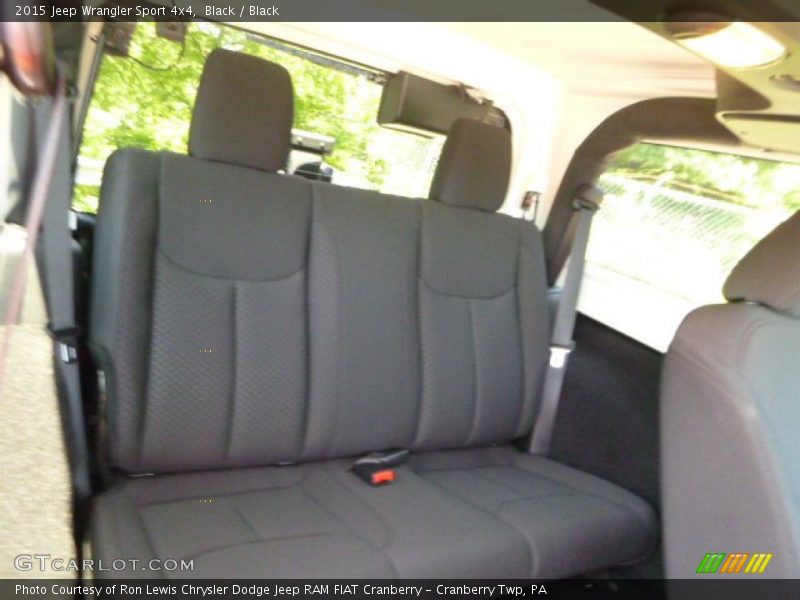 Black / Black 2015 Jeep Wrangler Sport 4x4