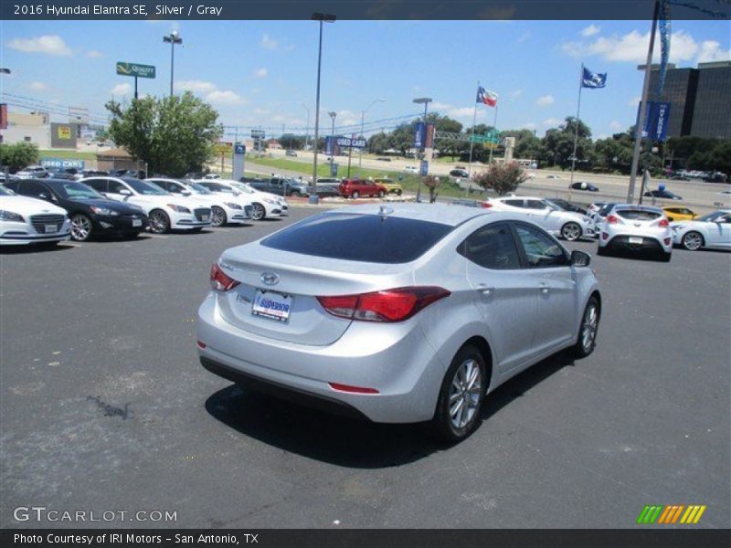 Silver / Gray 2016 Hyundai Elantra SE