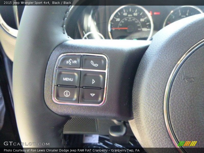 Black / Black 2015 Jeep Wrangler Sport 4x4