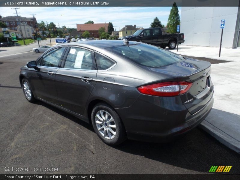 Magnetic Metallic / Medium Earth Gray 2016 Ford Fusion S