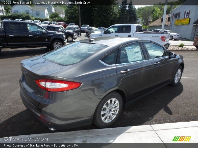 Magnetic Metallic / Medium Earth Gray 2016 Ford Fusion S