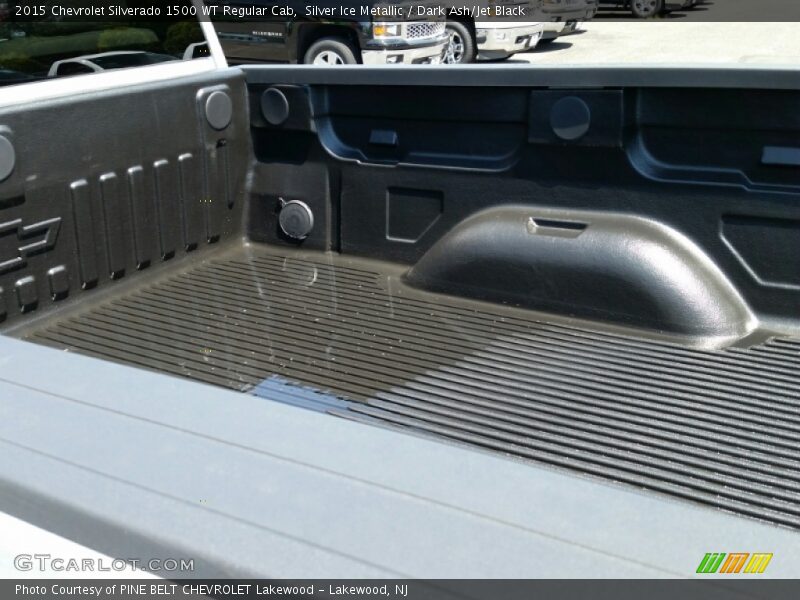Silver Ice Metallic / Dark Ash/Jet Black 2015 Chevrolet Silverado 1500 WT Regular Cab