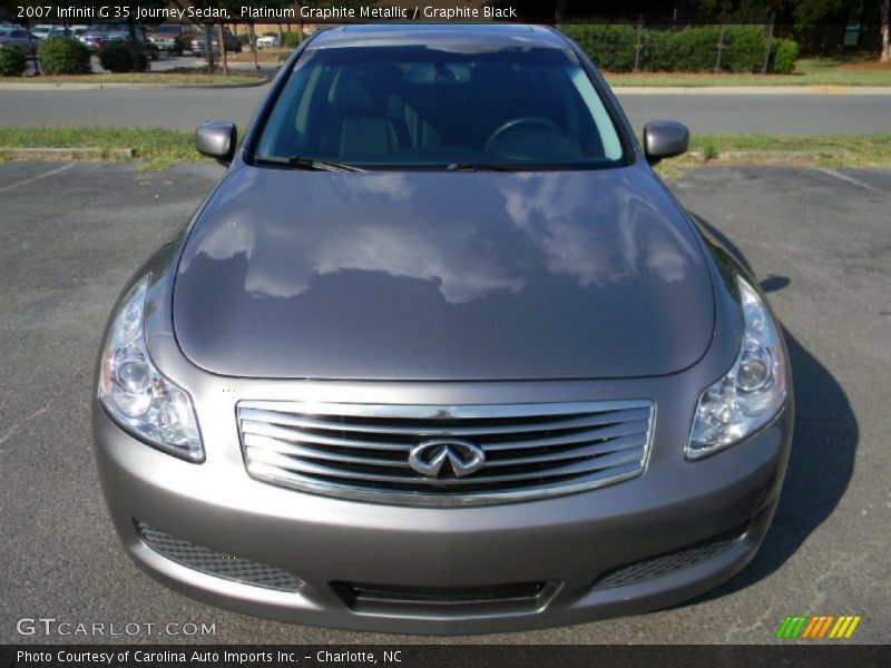 Platinum Graphite Metallic / Graphite Black 2007 Infiniti G 35 Journey Sedan