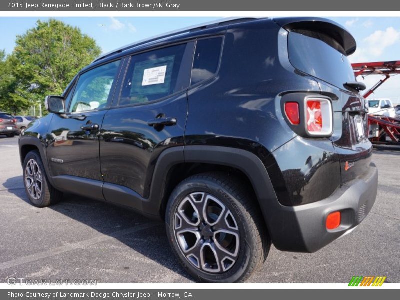 Black / Bark Brown/Ski Gray 2015 Jeep Renegade Limited