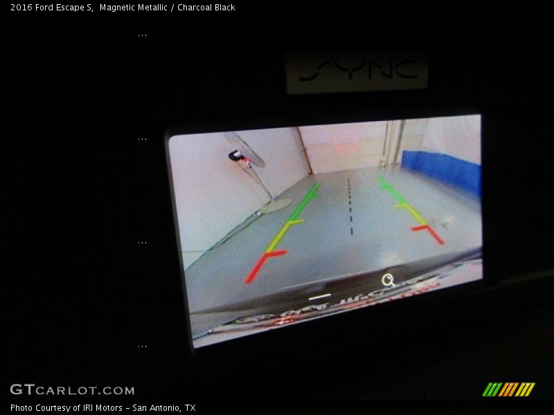 Magnetic Metallic / Charcoal Black 2016 Ford Escape S