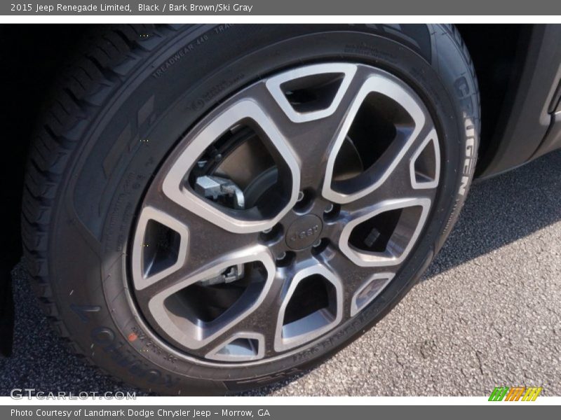 Black / Bark Brown/Ski Gray 2015 Jeep Renegade Limited