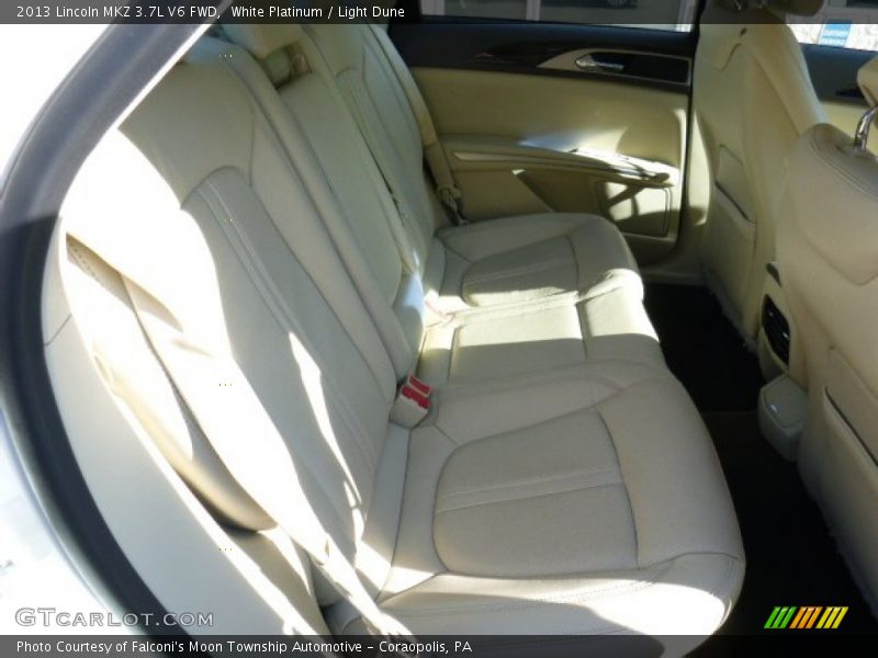 White Platinum / Light Dune 2013 Lincoln MKZ 3.7L V6 FWD
