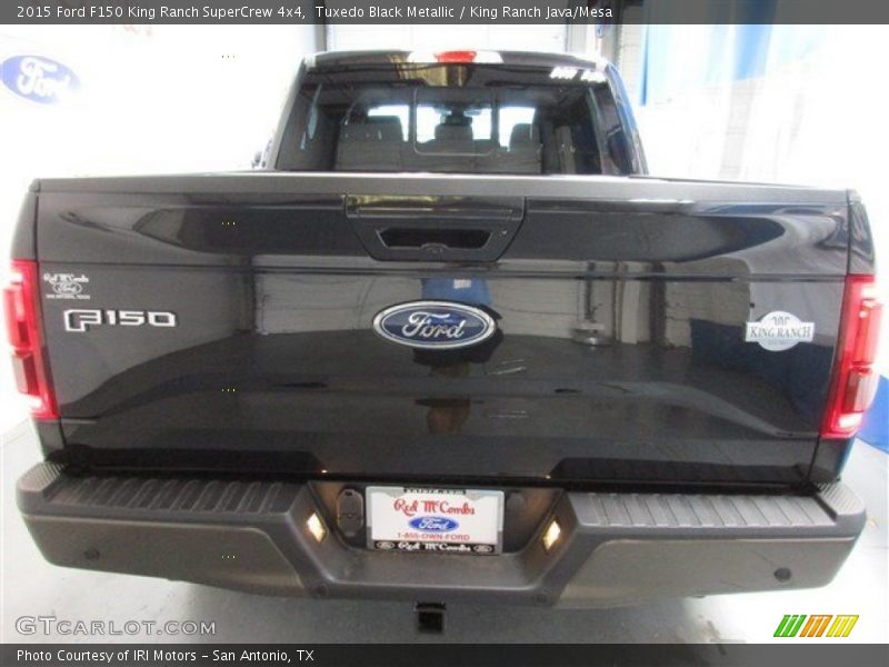 Tuxedo Black Metallic / King Ranch Java/Mesa 2015 Ford F150 King Ranch SuperCrew 4x4