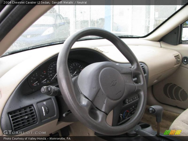 Sandrift Metallic / Neutral 2004 Chevrolet Cavalier LS Sedan