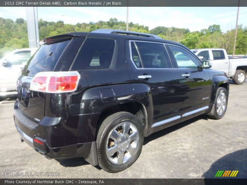 Carbon Black Metallic / Jet Black 2013 GMC Terrain Denali AWD