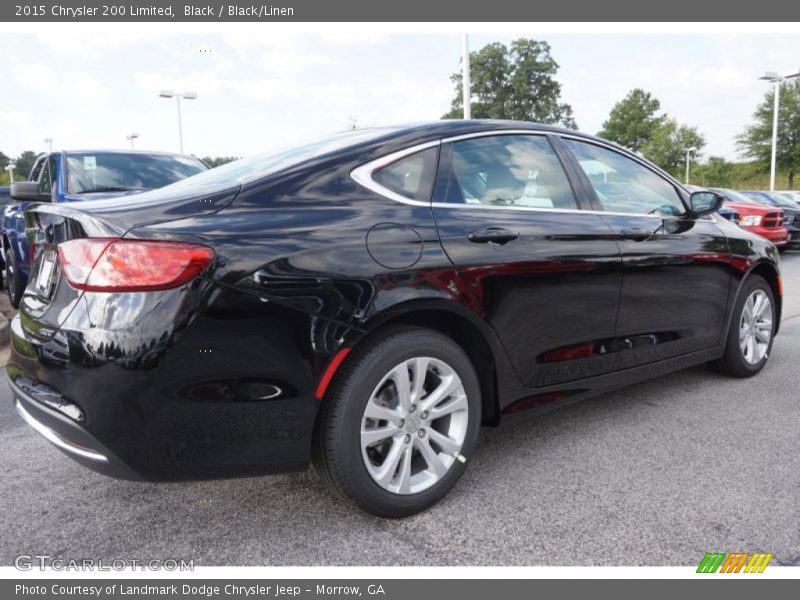 Black / Black/Linen 2015 Chrysler 200 Limited
