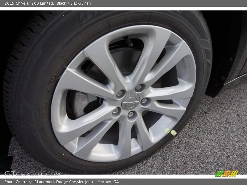 Black / Black/Linen 2015 Chrysler 200 Limited