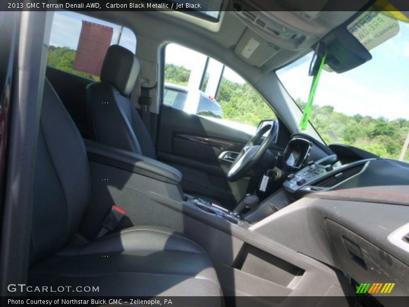 Carbon Black Metallic / Jet Black 2013 GMC Terrain Denali AWD