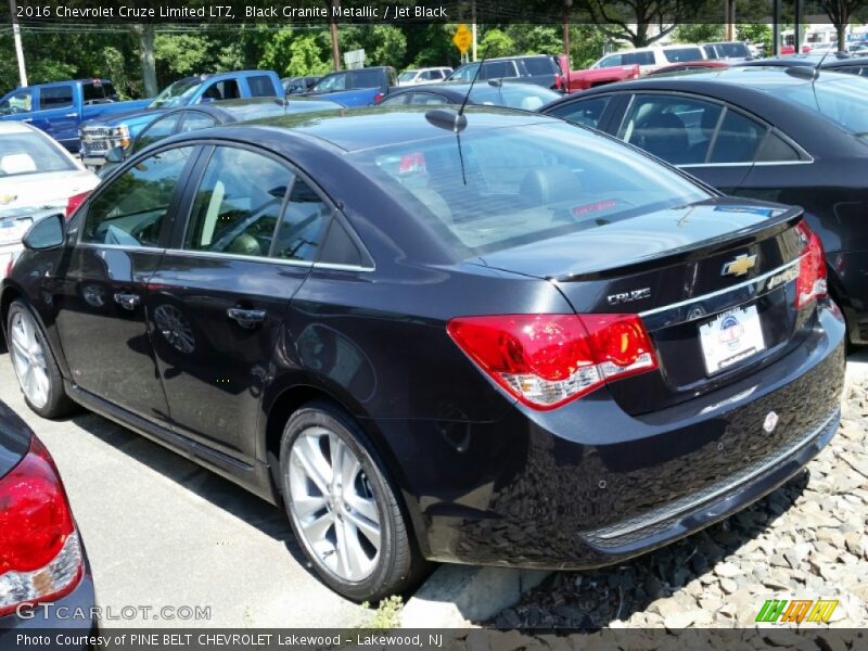 Black Granite Metallic / Jet Black 2016 Chevrolet Cruze Limited LTZ