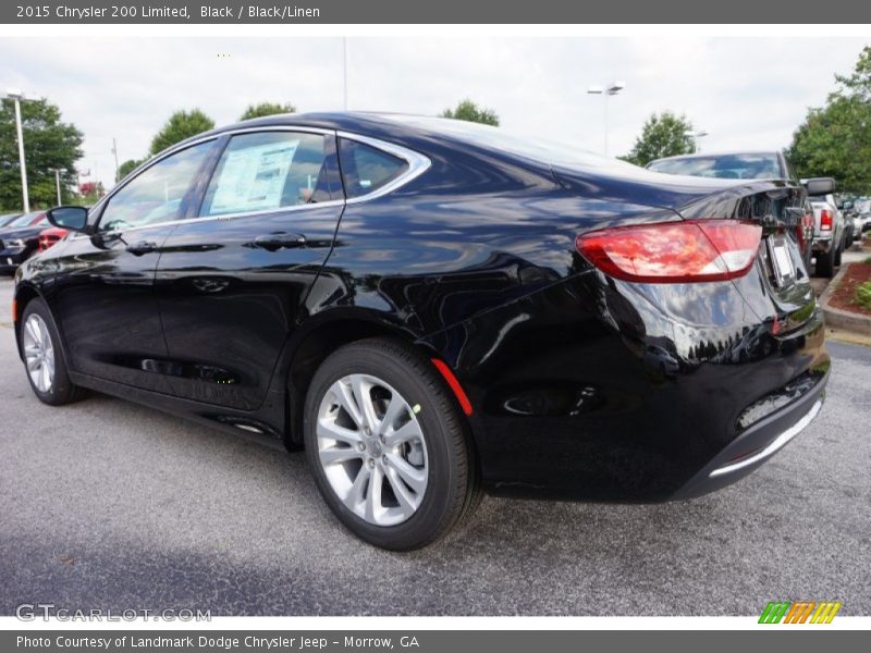 Black / Black/Linen 2015 Chrysler 200 Limited