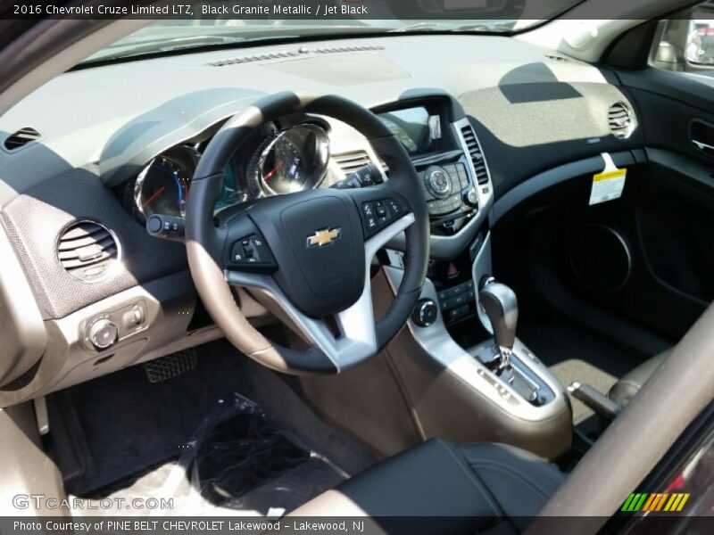 Black Granite Metallic / Jet Black 2016 Chevrolet Cruze Limited LTZ