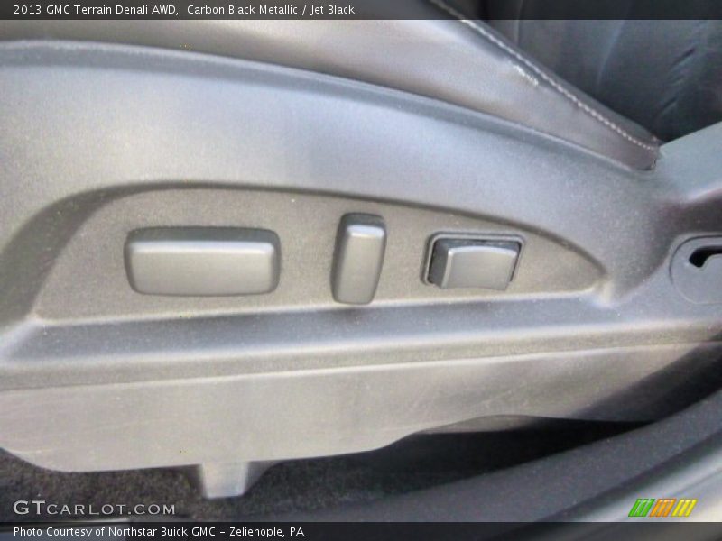 Carbon Black Metallic / Jet Black 2013 GMC Terrain Denali AWD
