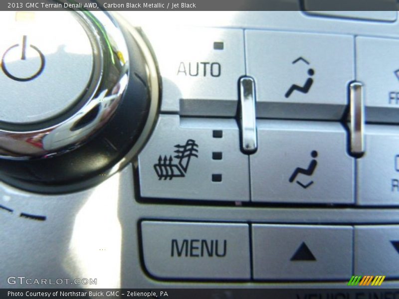 Carbon Black Metallic / Jet Black 2013 GMC Terrain Denali AWD