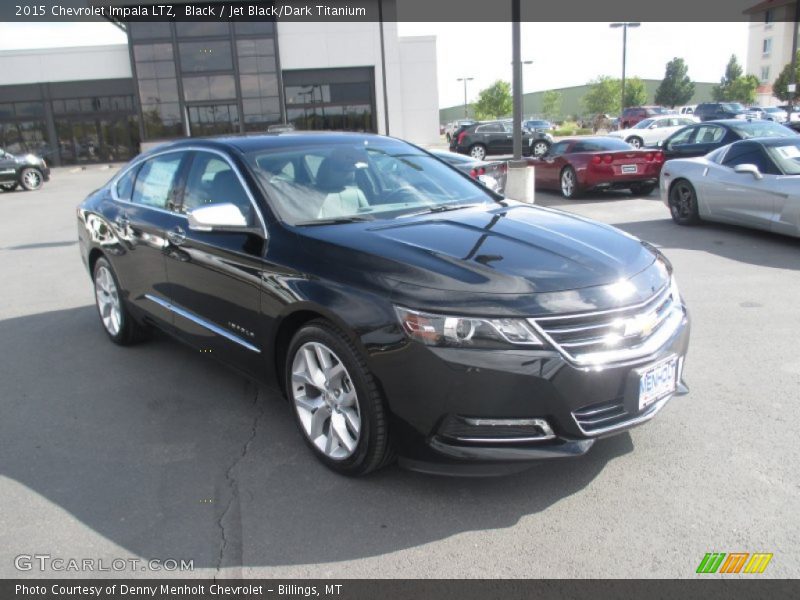 Black / Jet Black/Dark Titanium 2015 Chevrolet Impala LTZ