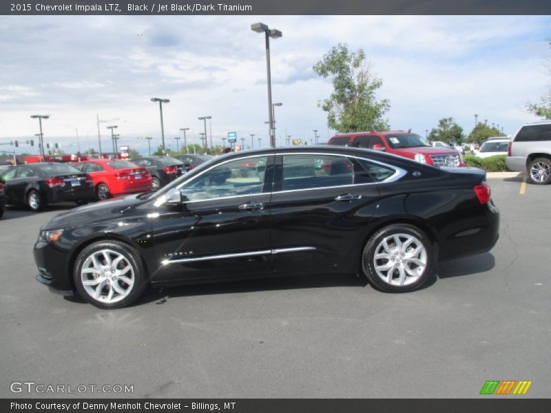 Black / Jet Black/Dark Titanium 2015 Chevrolet Impala LTZ